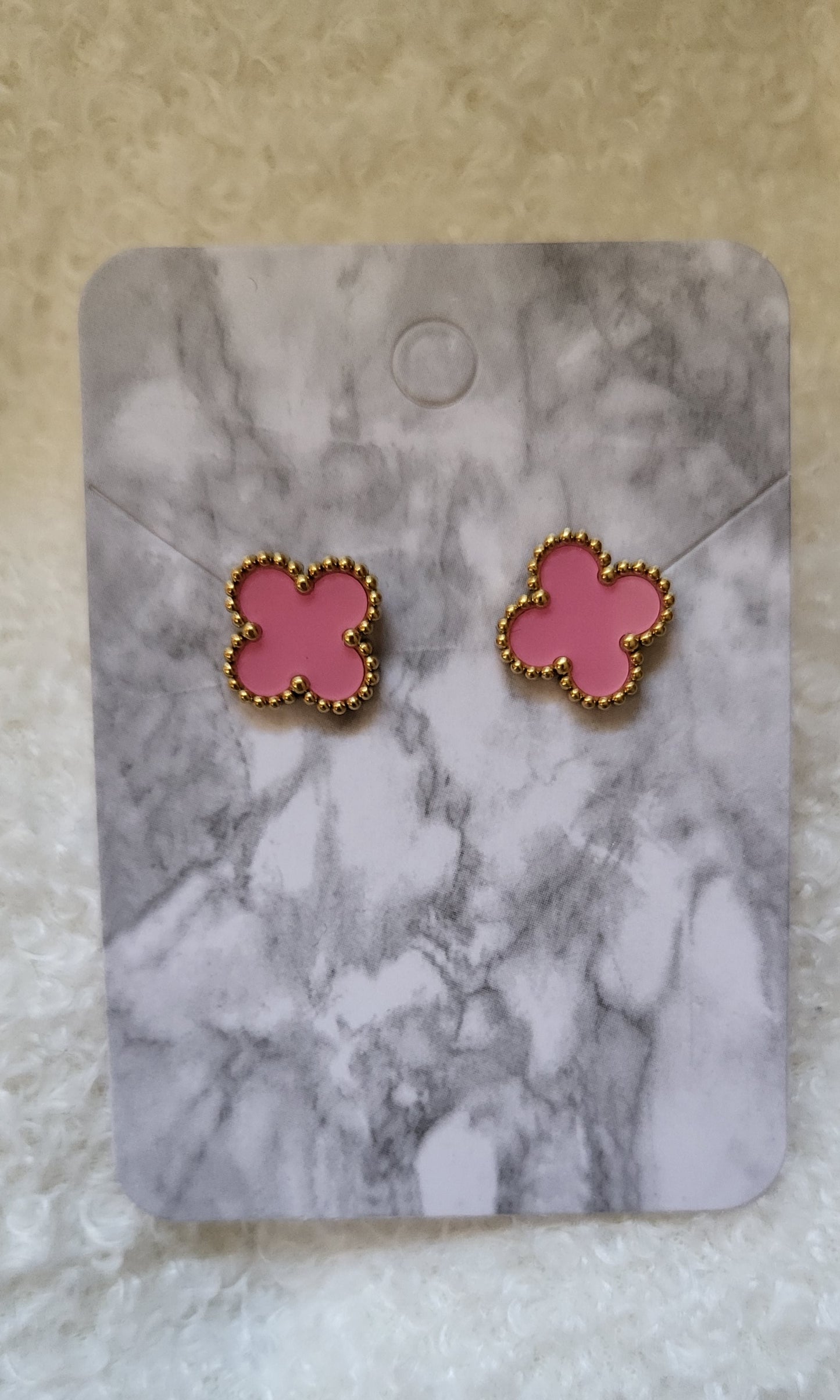 BOUCLES D'OREILLES TRÈFLE