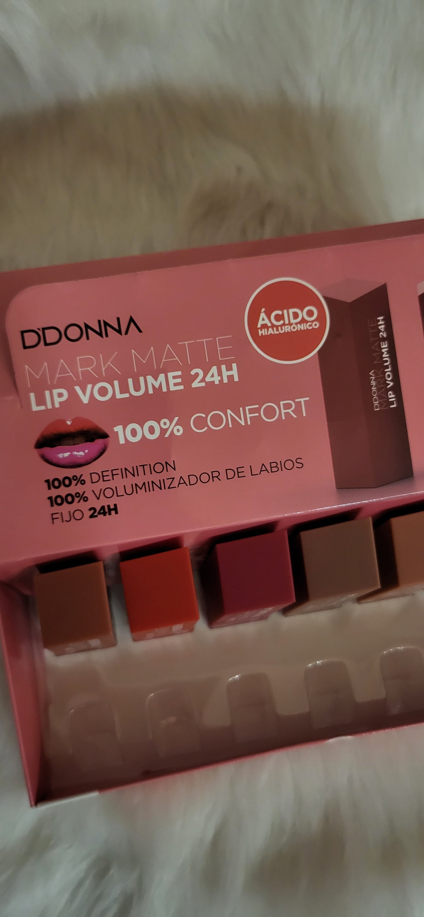 ROUGE À LÈVRES VOLUME ACIDE HYALURONIC D'DONNA
