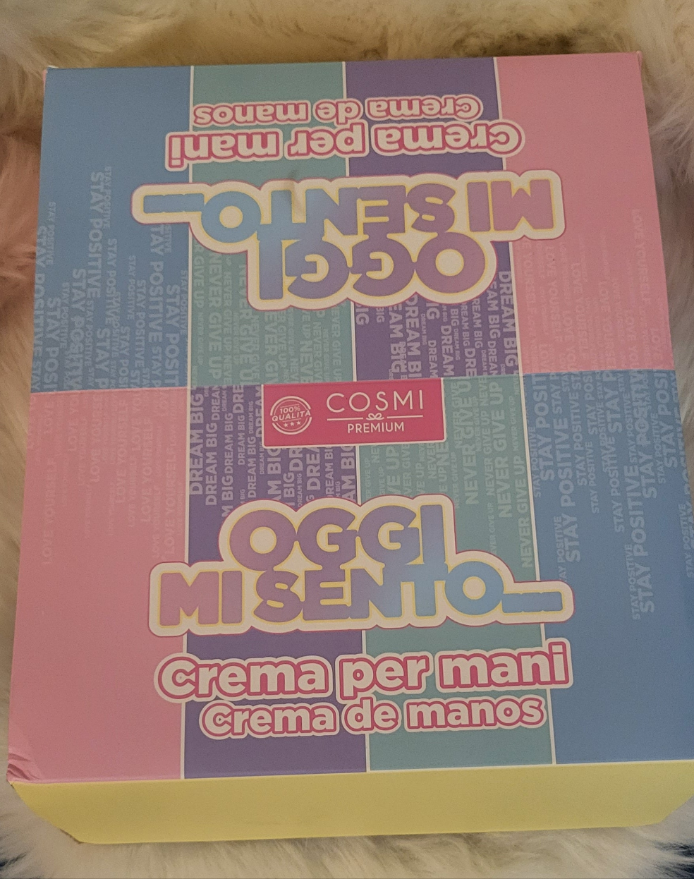 CRÈME POUR LES MAINS COSMI PREMIUM BE YOURSELF.