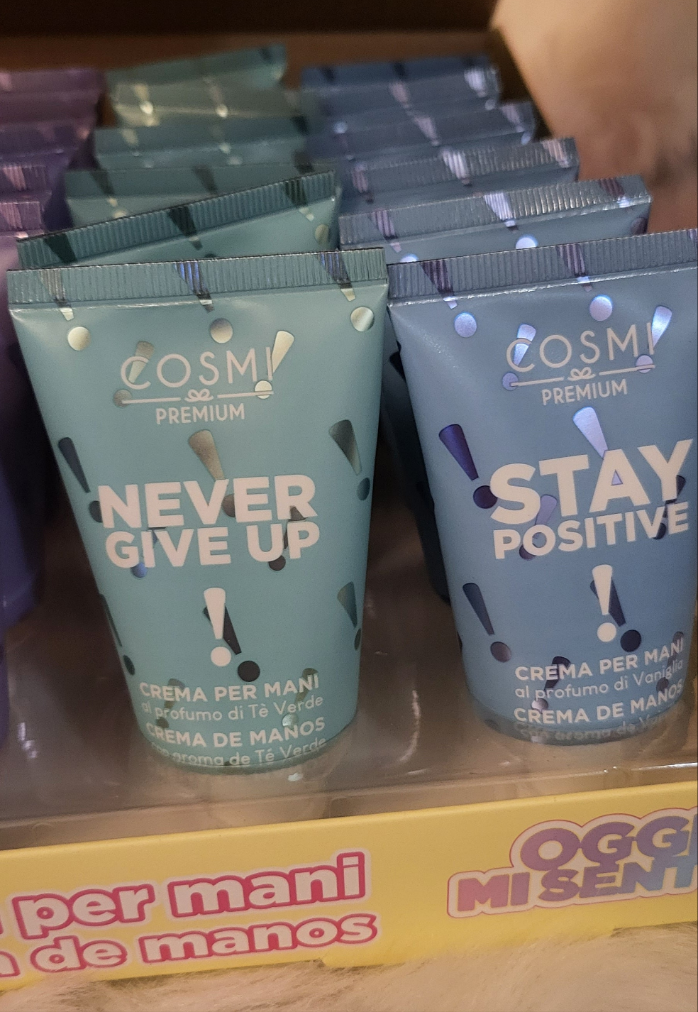CRÈME POUR LES MAINS COSMI PREMIUM BE YOURSELF.