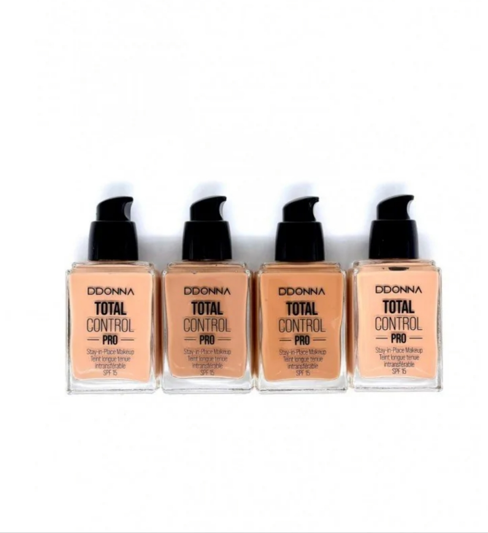 FOND DE TEINT TOTAL CONTROL SPF15 D'DONNA