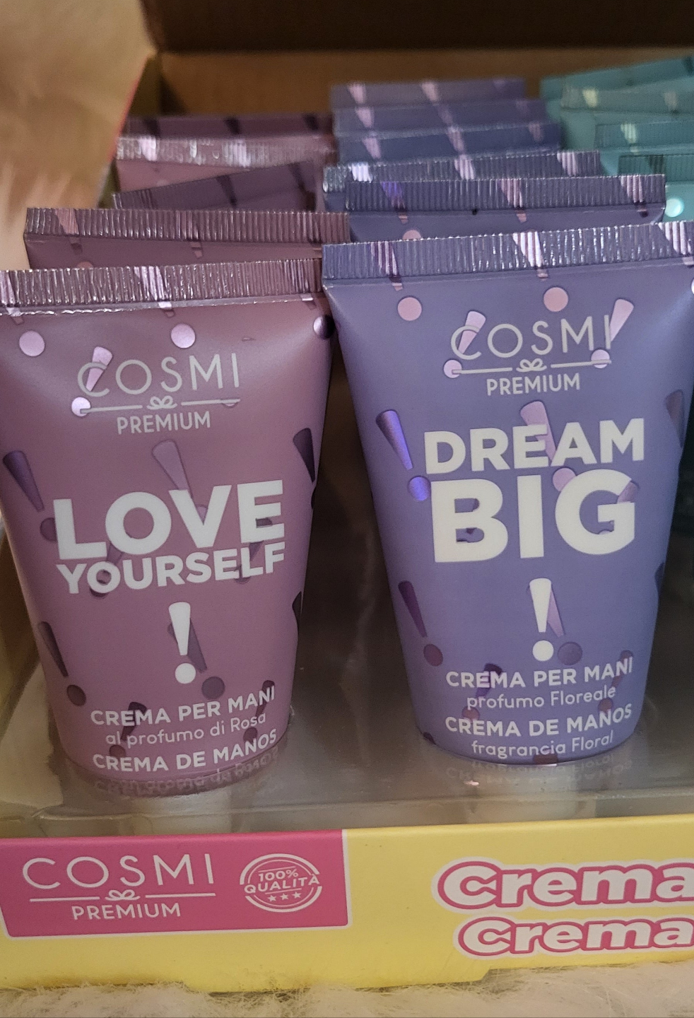 CRÈME POUR LES MAINS COSMI PREMIUM BE YOURSELF.