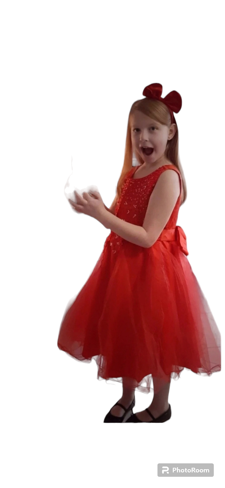 Robe rouge de fête