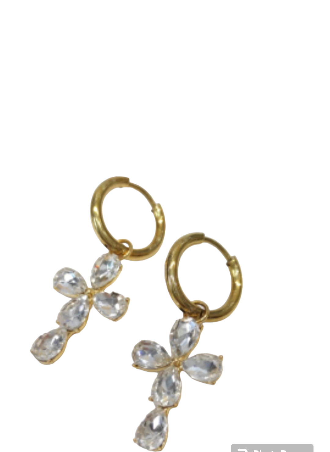BOUCLES D'OREILLES CROIX