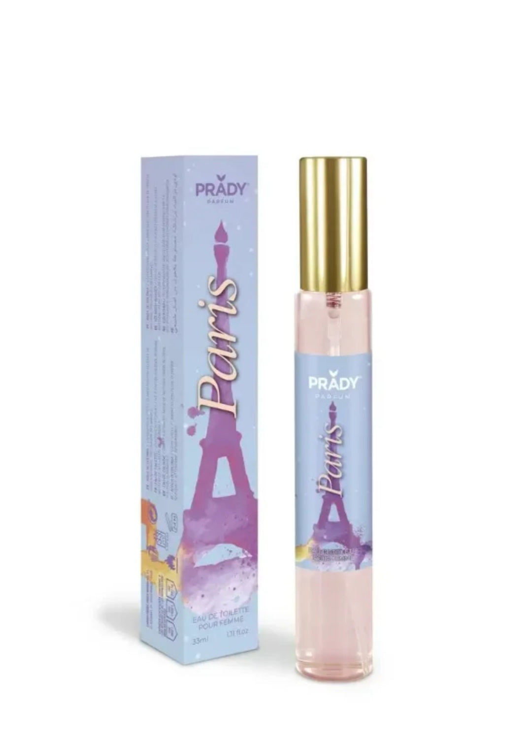 EAU DE TOILETTE POUR FEMME PARIS PRADY 33ML