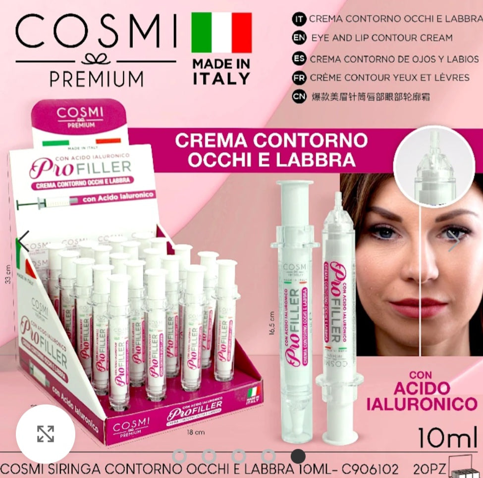 ProFiller pour Contour des Yeux & Lèvres à l’Acide Hyaluronique – Cosmi Premium