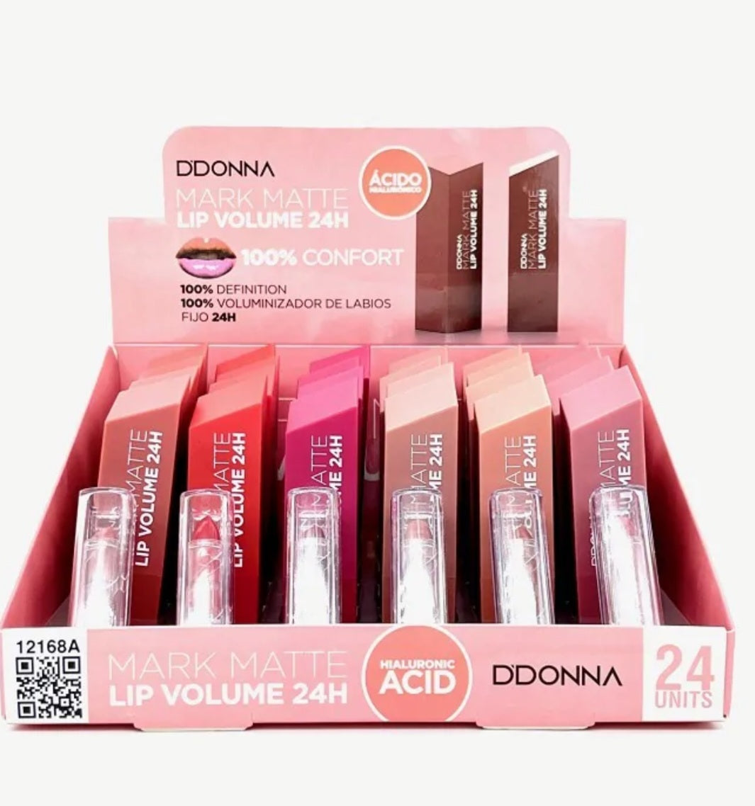 ROUGE À LÈVRES VOLUME ACIDE HYALURONIC D'DONNA