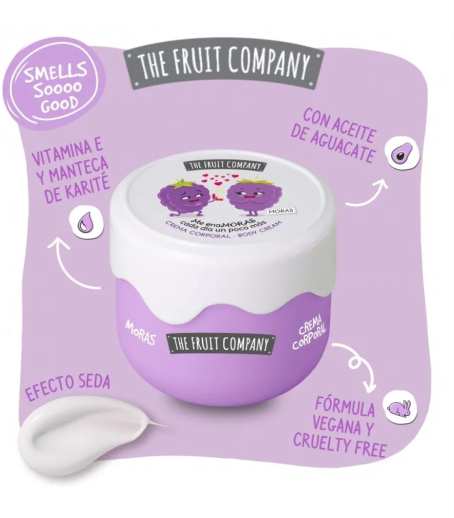 CRÈME CORPORELLE A LA MURE THE FRUIT COMPANY
