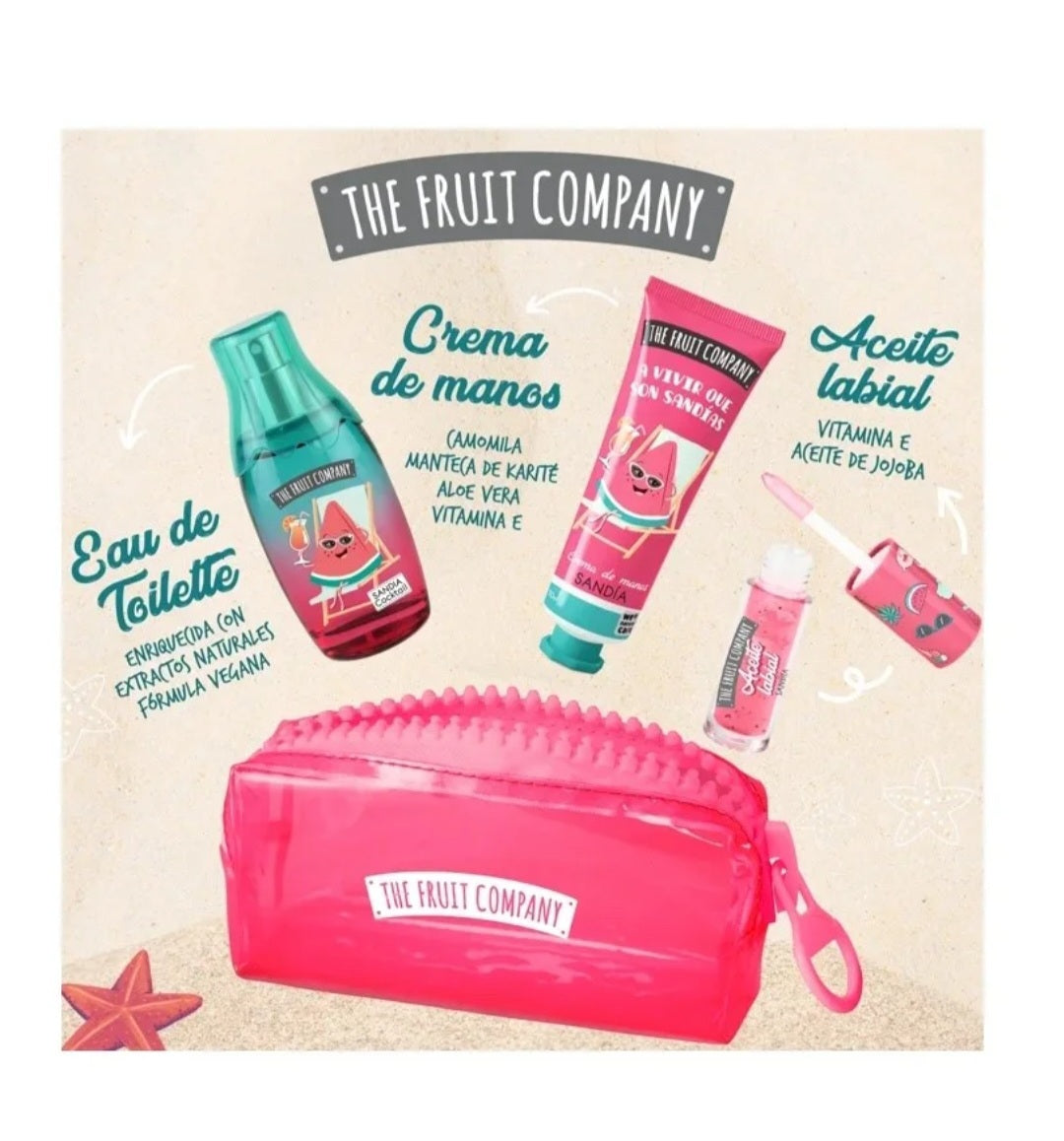 COFFRET 4 PIÈCES THE FRUIT COMPANY PASTÈQUE