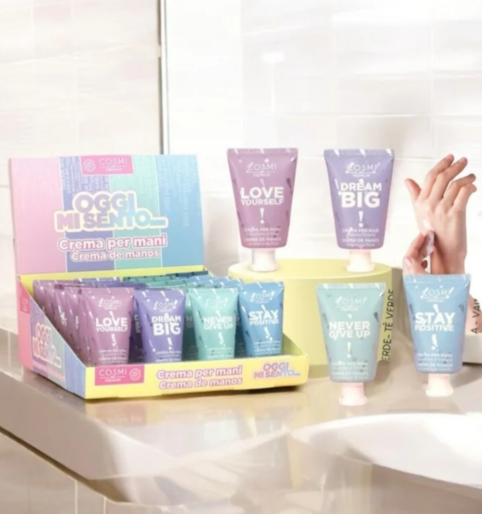 CRÈME POUR LES MAINS COSMI PREMIUM BE YOURSELF.