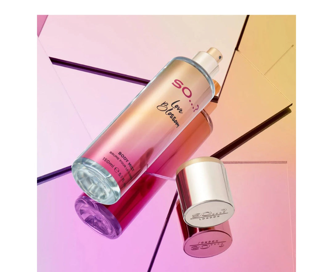 Brume Parfumée Love Blossom - Pivoine, Fruits Rouges, Musc - 150ml