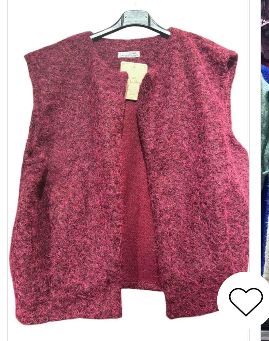 VESTE SANS MANCHE AVEC 2 POCHES