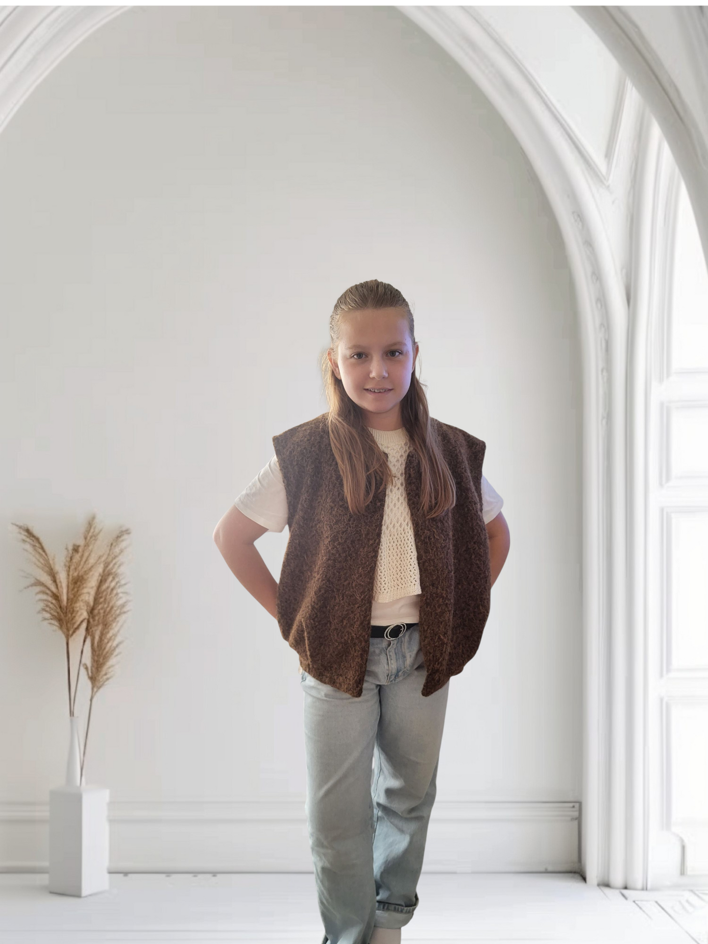 VESTE SANS MANCHE AVEC 2 POCHES