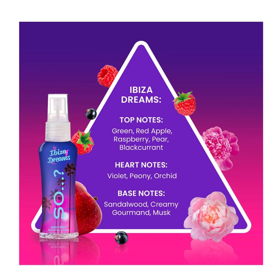Mini brume IBIZA DREAMS -50ml