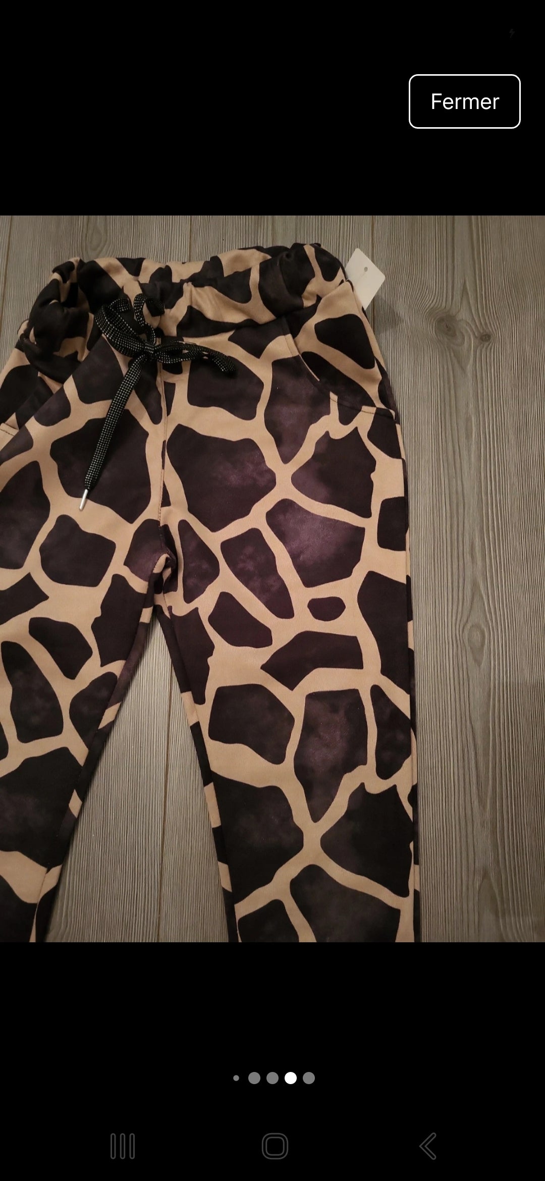 Pantalon marron MYA
