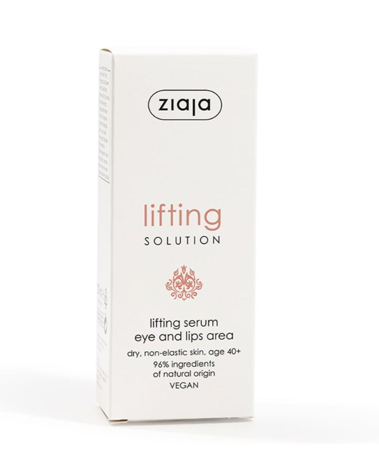 Sérum Contour des Yeux & Lèvres Lifting Solution
Ziaja-30ml