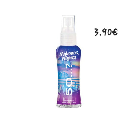 Mini Brume Mykonos Night - Mandarine, Fleur d'Oranger, Tonka - 50ml