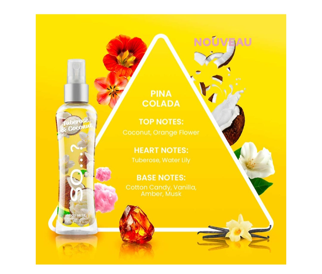 Brume Parfumée Fleur et Coco - 100ml