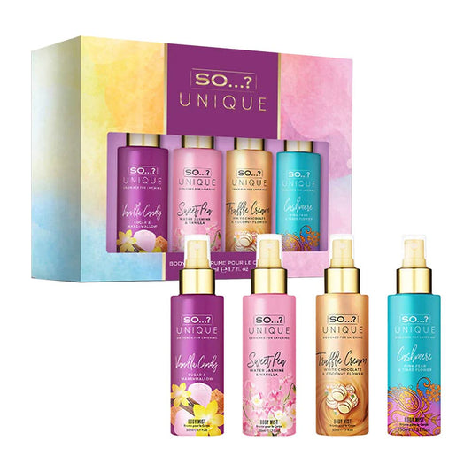 COFFRET BRUME POUR LE CORPS 'SO...? UNIQUE'  - 4x50ML Woman