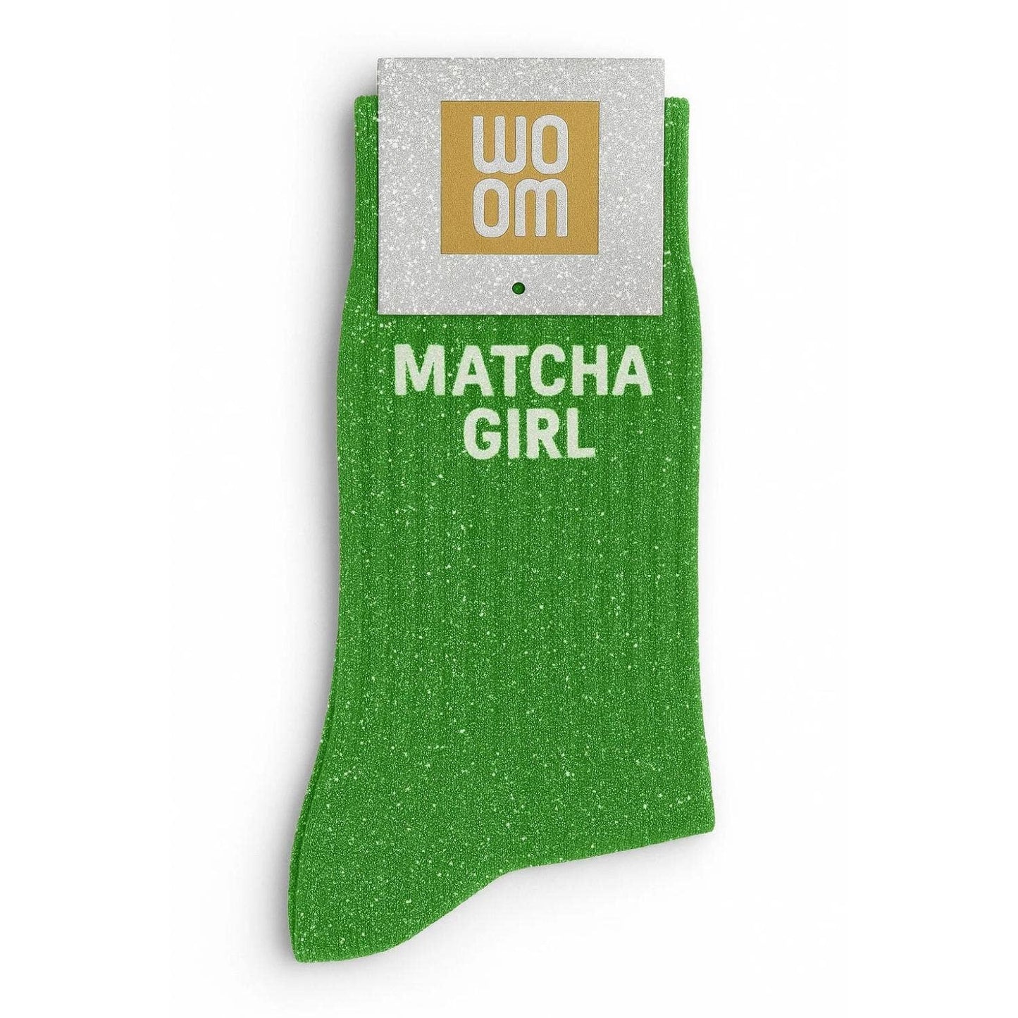 Best seller Chaussettes à Paillettes à Message "Matcha Girl" - Matcha