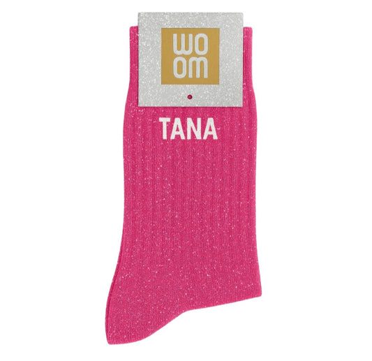 Best-seller

Chaussettes à Paillettes à Message "Tana" Fuschia