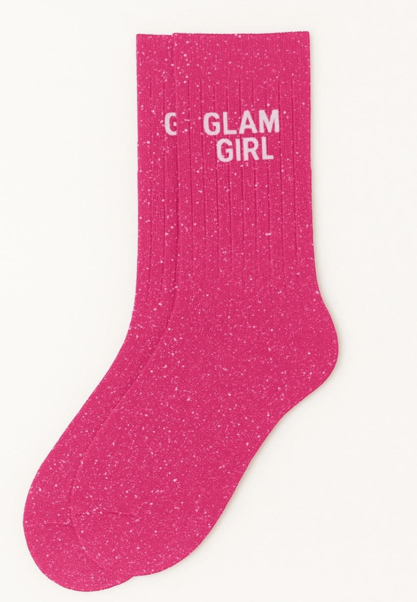 Nouveau

Chaussettes à Paillettes à Message "Glam Girl" - Fuchsia